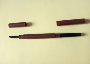 두 배 맨 위 두더지색 눈썹 연필, 플라스틱 눈썹 솔 연필 142 * 11mm