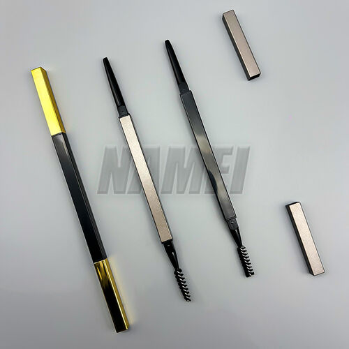 최신 회사 블로그 Double Head Square Retractable Eyebrow Pencil Tube Model 854 | Ideal Custom Packaging for Cosmetic Business Start Up