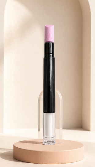 최신 회사 블로그 Twist Nail Treatment Pen E-906-1 | Airtight Packaging with Quartz Stone Buff Tip