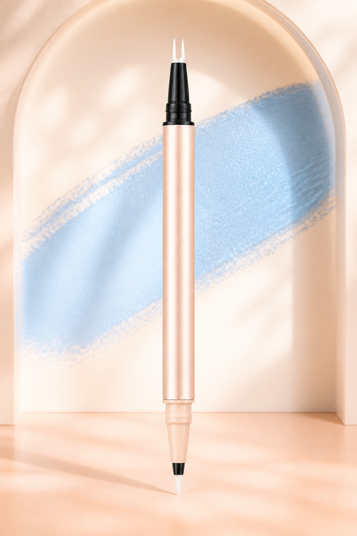 최신 회사 블로그 Airtight Dual-ended Makeup Pen Tube, Custom Liquid Eyebrow Packaging for Private Label Organic Makeup