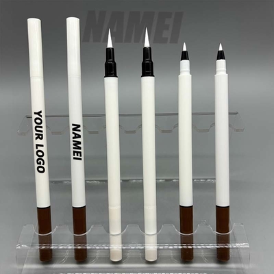 좋은 가격 화장품 제조업체 펜 튜브 2인1 비어 있는 메이크업 포장 값싼 액체 눈 연필 튜브 온라인으로