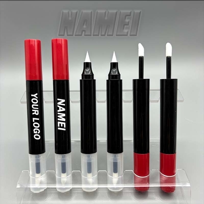 좋은 가격 눈조각 튜브 맞춤형 개인 레이블 듀얼 헤드 빈 귀여운 컨테이너 눈조각 Eyeliner 튜브 빈 Eyeliner 튜브 온라인으로