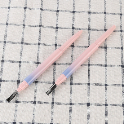 좋은 가격 Plastic Cosmetic Empty Eyebrow Pencil Tube With Brush Customized 온라인으로