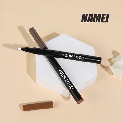 좋은 가격 Eyebrow Pencil Waterproof Fork Tip Eyebrow Tattoo Pen Tube OEM Four Tips Eyebrow Pencil 온라인으로