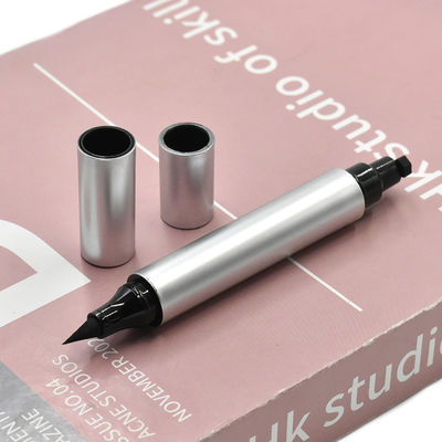 좋은 가격 Customize Empty Double Head 2 In 1 Liquid Winged Eyeliner Stamp Pen Tube Eye Liner Packaging Pencil Container 온라인으로