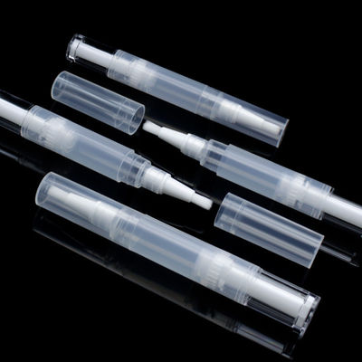 좋은 가격 2ml 4ml Makeup Accessories Tube Container Lip Gloss Cuticle Oil Nail Polish Empty Twist Pen With Brush Applicator 온라인으로