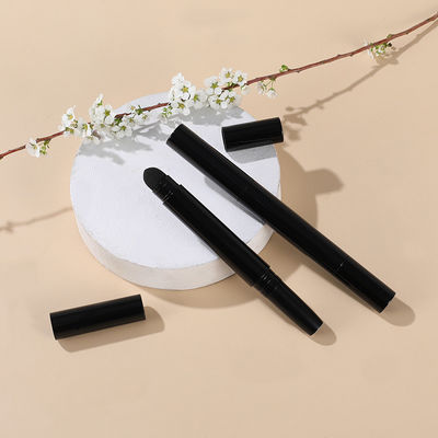 좋은 가격 로고 인쇄 흰색 검은 둥근 모양 빈 입술 발암 빨강 컨테이너 기초 concealer 스틱 튜브 온라인으로