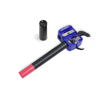 맑은 플라스틱 연필 립스틱 튜브 립 글랜스 브러쉬로 화장품 포장